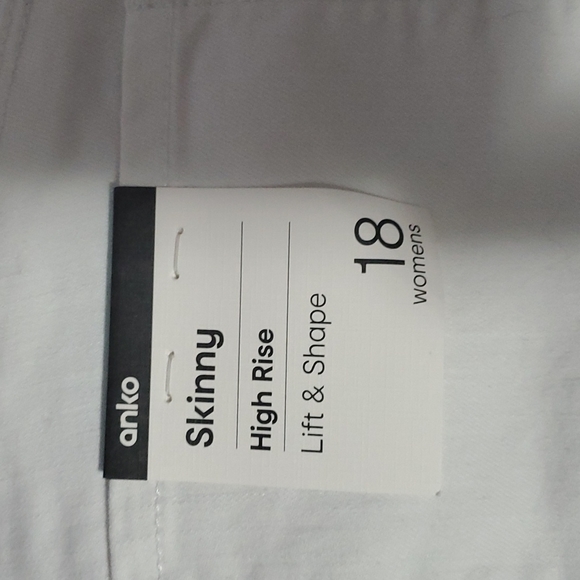 Anko premium white jeans,nwt,size 14 us - Picture 5 of 5
